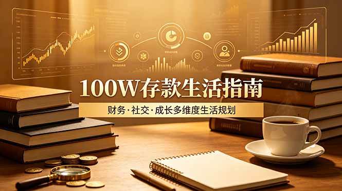 (7.01)付费文章：100W存款生活指南，如何从财务、社交、成长等维度规划自己的生活